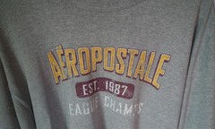 Aeropostale Men’s Gray Tee w/ 1987 League Champs Print Size XL