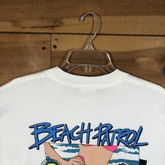 Vintage 1990 Retro Sof Tee Beach Patrol T-Shirt Mens Size XL Single Stitch
