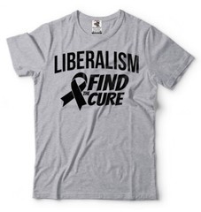 Liberalism Find the Cure Trump re-election 2024 T-shirt Donald Trump President