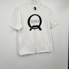 The Music Of Queen Freddie Mercury Band T Shirt Mens XL White Tee