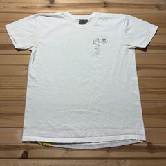 Y2K Naked & Famous Denim x EBB18 Japanese Selvedge Pinup Girl Graphic T-Shirt XL