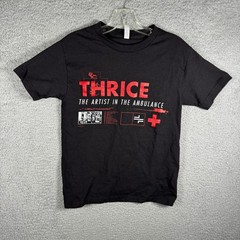 Thrice The Artist In The Ambulance 20 Year Anniversary Tour Shirt Small Black