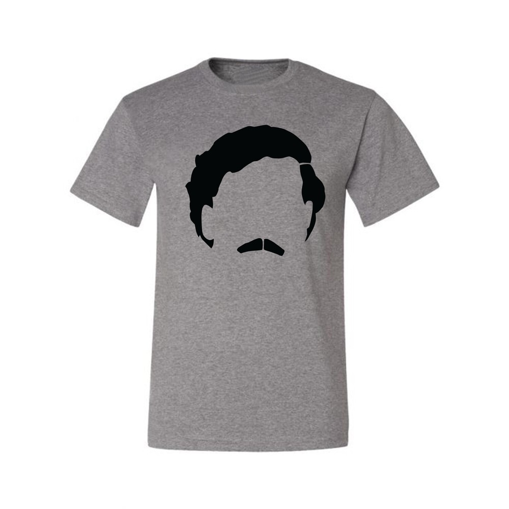 Pablo Escobar Face Sihouette Famous People Men Graphic Tshirt