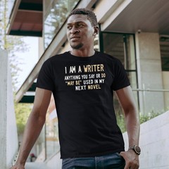 Funny Writer T Shirt for Men Humorous Author Design Perfect Gift for Dads or …