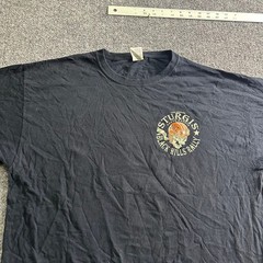 Fruit of the Loom T-Shirt Mens XL Black 2017 Sturgis Black Hills Rally Biker Tee