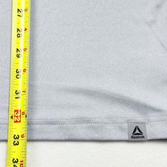 Reebok Men’s Short Sleeve Classic Grey Graphic Logo T-Shirt Size 3XL NWT