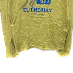 Journal Standard Long Sleeve T-Shirt M Yellow Cut and Sewn Used
