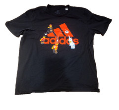 Adidas Lego Soccer Badge Of Sport Graphic Black T Shirt Men’s Large HT5181