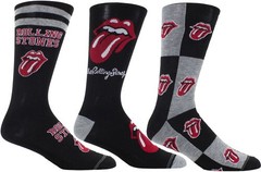The Rolling Stones – Perri’s – Rolling Stones – Crew Socks (3 Pack Collector Gui