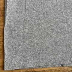 Vintage 90s Lycoming College Shirt Gray Cotton Rayon Size Small