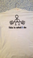 BRANDED T SHIRT BPI SPORTS BODYBUILDING GYM RAT GIFT NEW XL SIZE ONLY