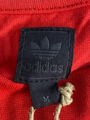 2004 Y2K – Adidas Originals Trefoil Graphic T-Shirt Red