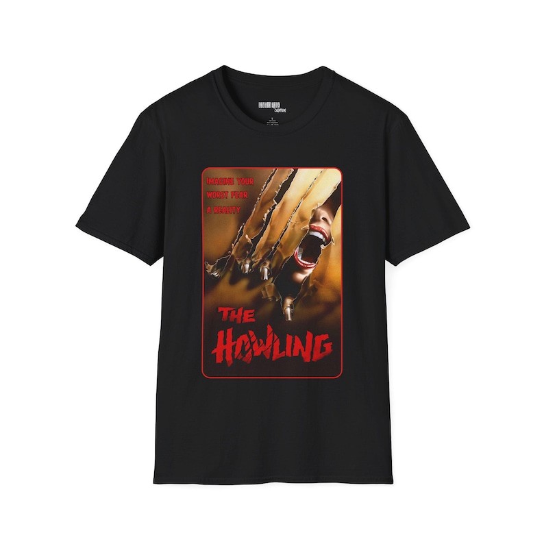 The Howling 80s Horror Movie T-Shirt: Vintage Film