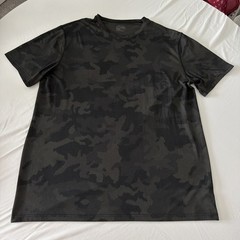 Polo Ralph Lauren Performance XLT Black Camouflage Mesh Short Sleeve T-Shirt EUC