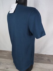 NEW LEVEL 1 Navy Men’s T Shirt Top Short Sleeve Medium Blue