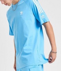 NEW MEN’S ADIDAS ORIGINALS 3-STRIPES LOCK UP TEE SHIRT ~SIZE XL #JE04