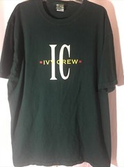 Vtg. Ivy Crew Mens Shirt Size XL Embroidered 90’s Y2K Hunter Green Short Sleeve