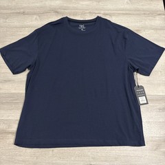 TPJ Shirt Men’s Blue 3XL Stretch Crew Neck Tee NWT Organic Cotton MSRP $40