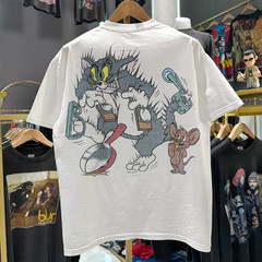 90s Tom And Jerry Promo T-Shirt White XXL