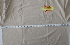 REEL LEGENDS Red Fish T-shirt Double-Sided Graphics L/S Men’s Size XL