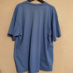 Vintage 90’s Nike Tennis Court Challenge Blue Graphic Print T-Shirt Size XL
