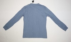 American Tall Shirt Mens LT Blue Lightweight Long Sleeve Henley T-Shirt Tee Tall