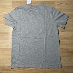 Nike Men Gray Black Short Sleeve Just Do It Logo T Shirt AR5006-063 Size L NWT