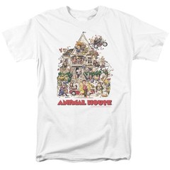 Animal House Movie T-Shirt White Vintage Comedy Film Graphic Tee – T878