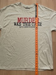 Snoop Dogg Death Row Records XL Beige T Shirt Murder Was The Case SS Tee
