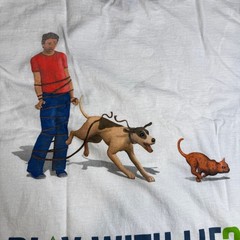 The Sims 3 Pets Mens XL T Shirt EA Games Video Game Promo Y2K White Cotton