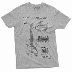 Guitar 1955 Patent T-shirt Guitar Player Birthday music musician Guitarist tee