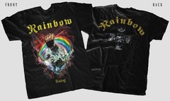 2 Sides RAINBOW – Rising Black Cotton Shirt Full size S-5XL HRB891