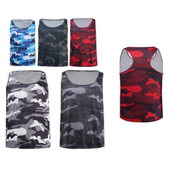 Men Gym Tank Top Vest Sleeveless Bodybuilding Fitness Muscle Workout Tee T-shirt