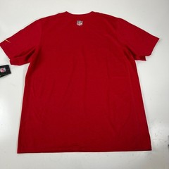 2011 NFL Nike DRI-FIT San Francisco 49ers L Red Short Sleeve On Field Tee L