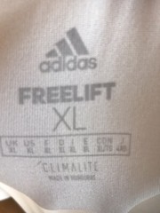 Adidas white Climate t shirt sz XL
