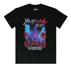 K-Pop Demon Hunters Saja Boys Your Idol Tour A Concert To Die For T-Shirt, NWT