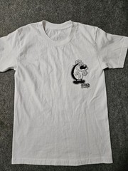 Ren & Stimpy Kid Brooklyn White T Shirt Size S
