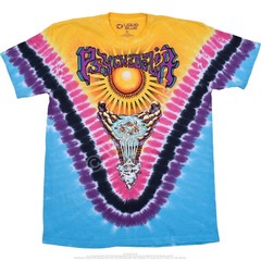 Psychedelia Tie-Dye T-Shirt Liquid Blue