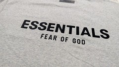 Fear of God Essentials Tee Dark Oatmeal Men’s M Oversized T-Shirt NWT FOG SS22