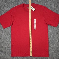 NWT Duluth Trading Co. Longtail T Mens M Relaxed T-Shirt Red Short Sleeve