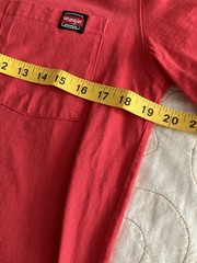 Wrangler Workwear Men’s Pocket T-Shirt Size Small S 34-36 Red Tee