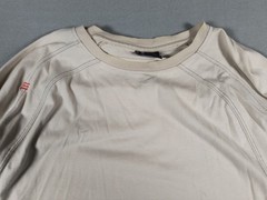 Lot 4 Ariat Work FR Flame Resistant Crew Shirt Mens L Gray Tan CAT 2 NFPA 2112