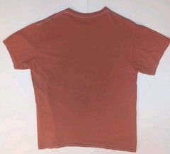Buc-ees Texas T-shirt Sheriff Beaver Burnt Orange Lasso Western Shirt Size Large