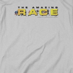 Amazing Race Running Logo Licensed Adult Unisex T-Shirt Regular Fit Tee LG