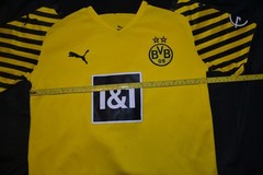 T Shirt Football Borussia Dortmund 2021-2022 Puma Yellow Black Small Haaland 9