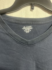 Jockey Classic Men’s Heavy Weight T-shirt Navy Blue Size XL