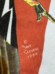 VTG 1988 The Rocketeer Dave Stevens Graphitti Comics Single Stitch T-Shirt 80s