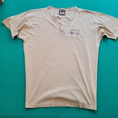 Vintage Bluesouth short sleeve henley t-shirt, brown, pre-owned