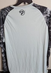 Gillz Men’s LS UV Tournament Series “High Rise Gray” L/S Shirt Size 2XL NWT