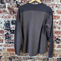 Patagonia Capilene Midweight Crew Base Layer Top Mens Large Brown L/S Shirt